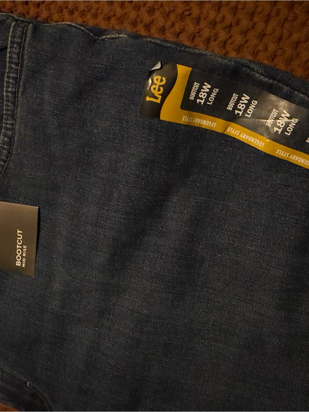 Lee Women’s Bootcut Jeans - Dark Indigo Blue